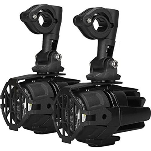 KKMOON 2PCS Motocycle Fog Lights Motorcycle LED Auxiliary Fog Light Driving Lamp Accessories For BMW R1200GS F800GS