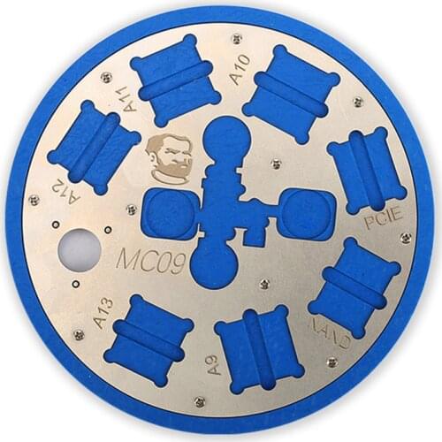 MECHANIC MC09 Microscope Degumming Base Chip Degumming for Phone A9 A10 A11 A12 A13 Location Fingerprint Open Cover Repair 6-8