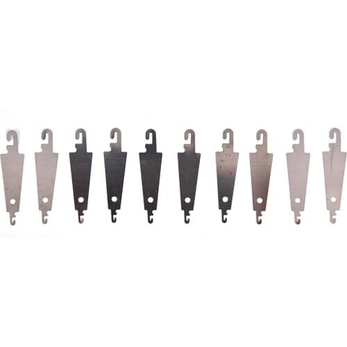 10pcs/set Steel Hook Needle Threader Help For Hand Sew Ribbon Embroidery Cross Stitching Sewing DIY Tools