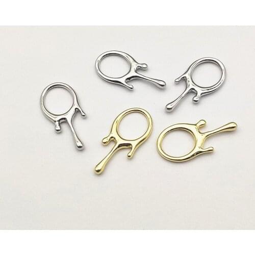 New arrival! 31x15mm 100pcs zinc alloy Small mirror shape charm for earrings/earrings accessories/Earring parts DIY