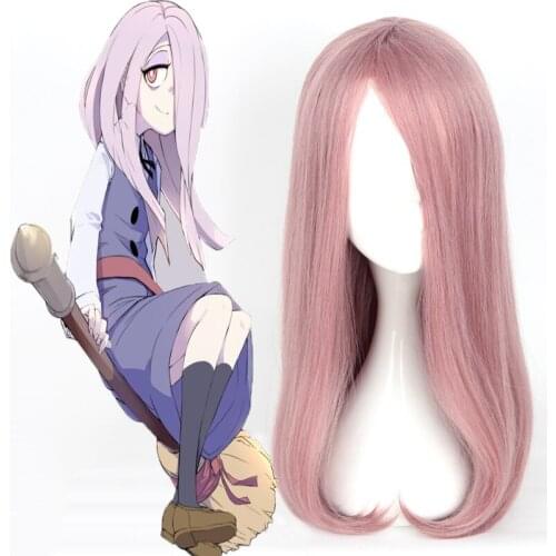 Anime Little Witch Academia Cosplay Wig Sucy Manbavaran Cosplay Wigs Heat Resistant Synthetic Halloween Carnival Party Witch Wig