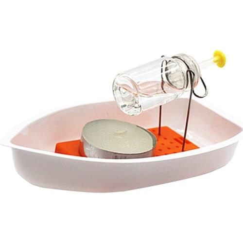 Candle Powered Steam Boat Science Puzzle Kit Kids Student Learning Toy Physics