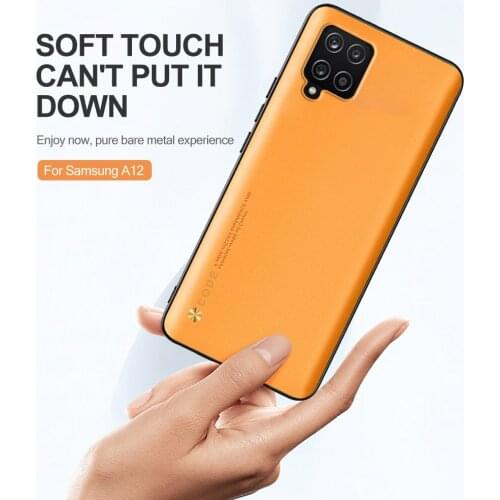 Luxury Plain Leather TPU Bumper Shockproof Coque For Samsung Galaxy A 32 A12 A32 A52 A72 2021 5G 4G Case Protective Shell Cover