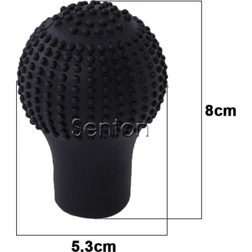 Car Silicone Gear Shift Head Cover For Renault Duster Laguna Megane 2 3 Logan Captur Clio For Saab 9-3 9-5 93 For MG 3 ZR