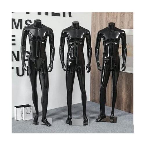 High Quality Male Black Mannequin Full Body Mannequin Men Mannequin Hot Sale
