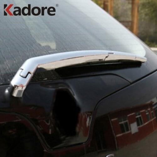 For RENAULT KOLEOS 2009 2010 2011 2012 2013 2014 ABS Chrome Rear Window Wipers Cover Trims Car Tail Wiper Strip Accessories