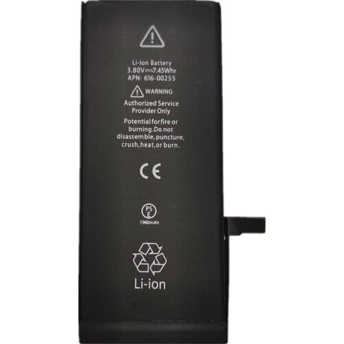 AZK new 1960mAh 0 cycle high capacity mobile phone battery for apple iphone 7 iPhone 7g iphone7 iphone7g battery