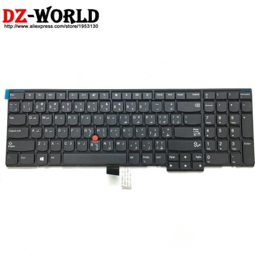 Arabic Keyboard New Original for Lenovo Thinkpad L570 Laptop Teclado 01AX656 SN20L79840 01AX615