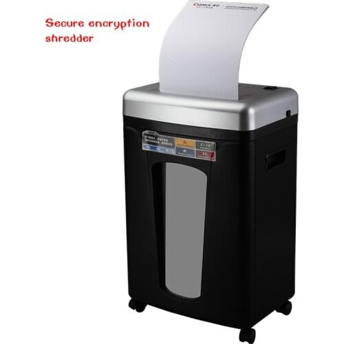 S358 office commercial paper shredder domestic 22L large capacity 5-level confidential high power paper silent shredder