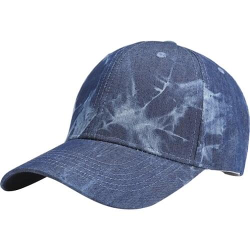 Sunshade Baseball Cap for Men and Women, Three-dimensional Shape Denim Sun Hat Peaked Cap