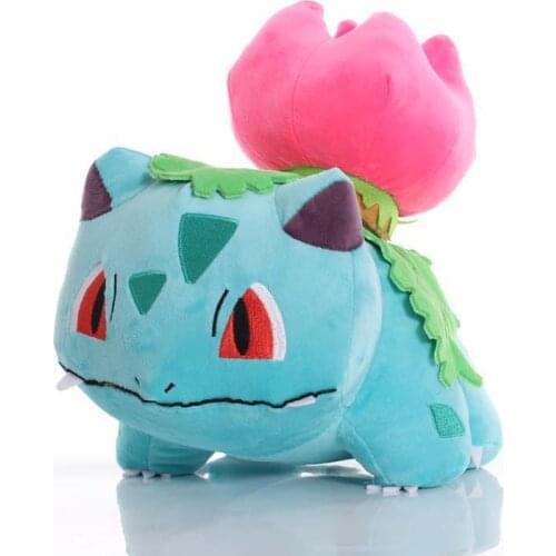 Big Size 30cm TAKARA TOMY Pokemon Venusaur Plush Toys Soft Stuffed Animals Toy Doll Birthday Gifts for Children Kids