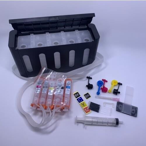 YOTAT CISS ink cartridge BCI-320 BCI-321 for Canon Pixma iP4700 MP540 MP550 MP560 MP620 MP630 MP640 MP980 MP990 MX860 MX870