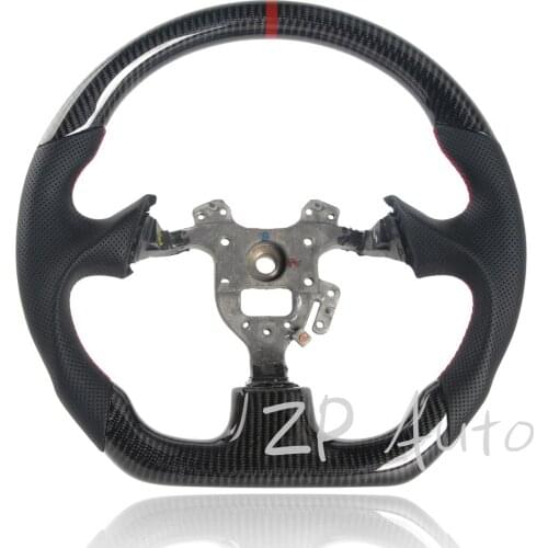 For Honda S2000 Steering WheelCarbon Fiber and Perforated Leather