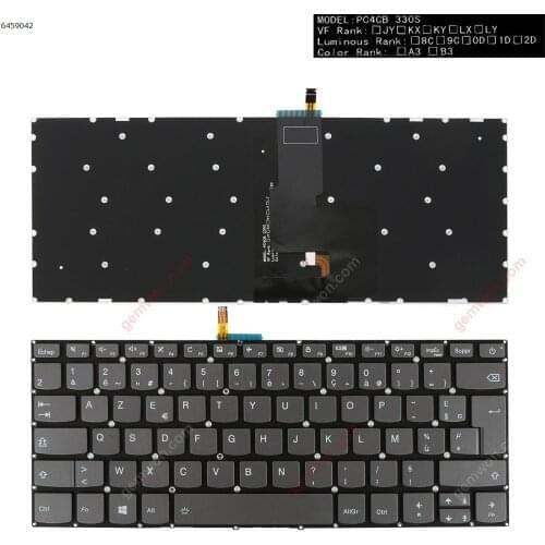 FR French AZERTY New Keyboard For Lenovo Ideapad 320L-14ibk 320R-14ibk 320-14isk 320-14iap 320s-14ikb (80X4 81BN) 320s-15ast