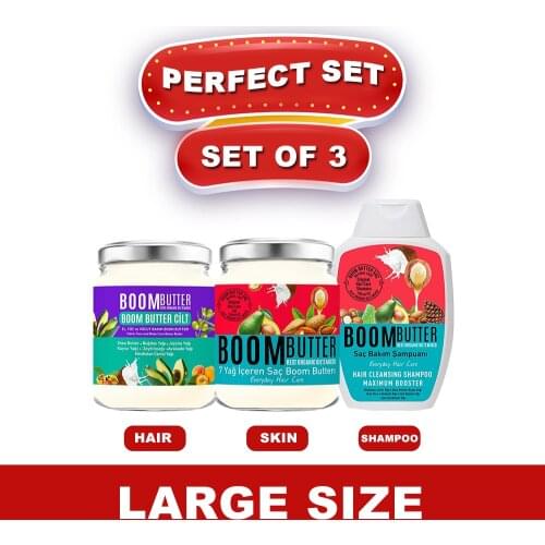 Boom Butter Hair Care Oil--Skin Care Oil Shampoo
