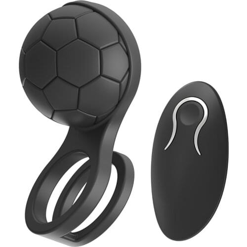 Men Vibration Cock Ring Delay Ejaculation Clitoral Erotic Couple Resonance Double Vibration Wireless Remote Control Penis Ring