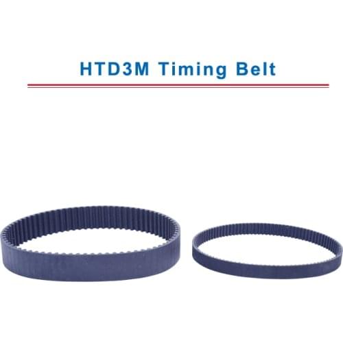 S3M Timing Belt with circular teeth model S3M-120/123/129/138/141/144/150/153/159/162 teeth pitch 3mm belt thickness 2.2mm