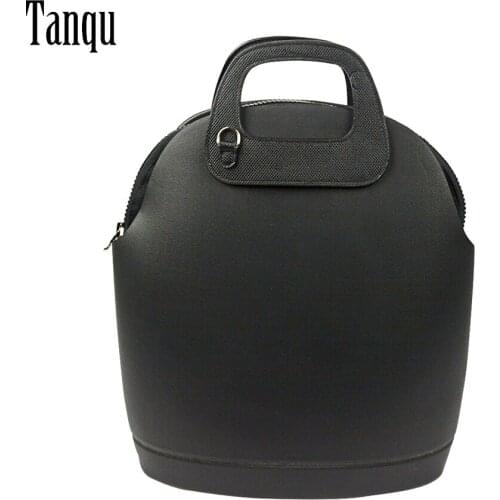 Tanqu New Obag 50 Body with Canvas Inner Pocket With Oblong Leather Handles Women ladies Handbag Tote Shoulder O 50' Bag