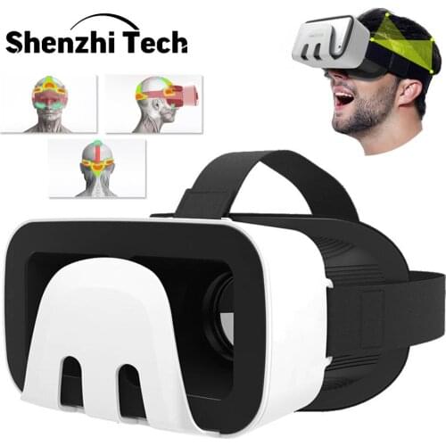 VR SHINECON 3D VR Headset Virtual Reality Glasses for Smartphones