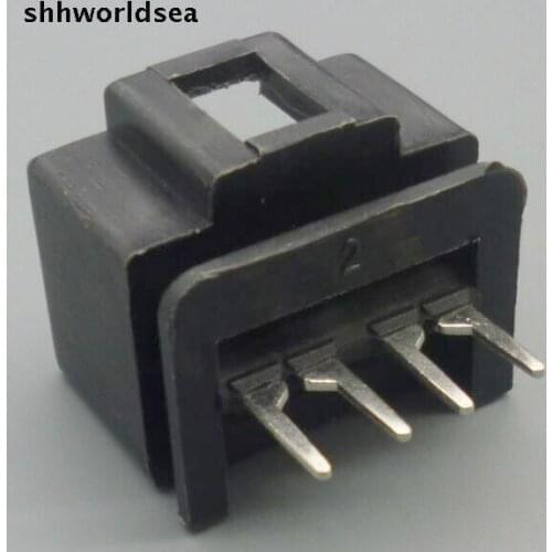 Worldgolden 5/30/100sets 6.3mm 4pin 4way PBC socket car connector motorcycle connectors