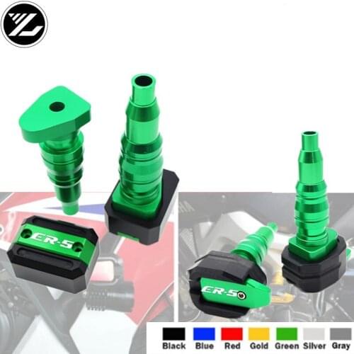 Motorcycle Falling Protection Frame Slider Fairing Guard bar Crash Pad Protector for Kawasaki ER5 ER-5 2004-2005