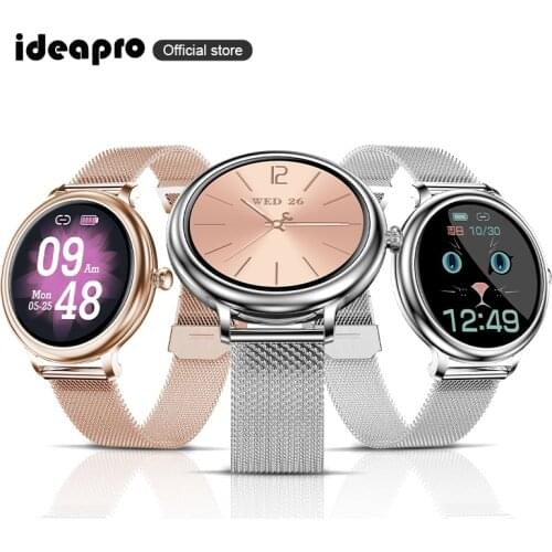 Ideapro NY13 NY13 Smart Watch Women IP68 Waterproof Heart Rate Monitoring Lady Bluetooth Fitness Bracelet Ladies Smart watch