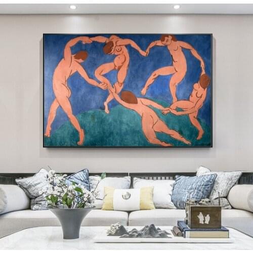 Abstract Character By Henri Matisse Canvas Paintings on The Wall Art Posters and Prints Fauvism Art Pictures for Home Decoration