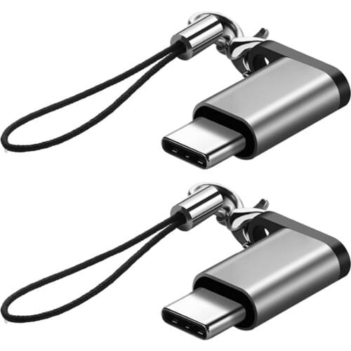 Besegad 2pcs USB 3.1 Type C OTG Adapter Micro USB Female to Type C Male Converter For Xiaomi 4C Samsung S8 Huawei P9 LG W/Strap