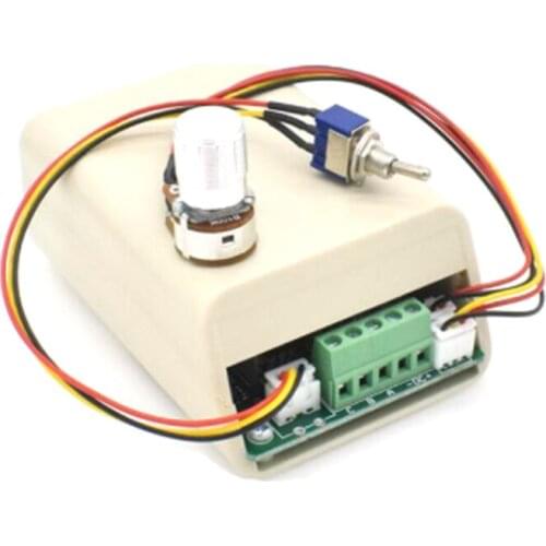 BLDC Three Phase Brushless Sensorless Motor Controller 15A Violent Explosive Fan Drive Modulation DC5-36V with shell
