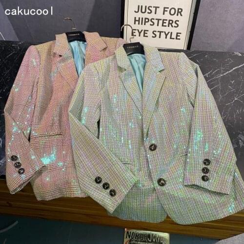 Cakucool Women's Casual Blazers