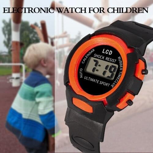 Children Girls Analog Digital Sport Led Electronic Waterproof Wrist Watch New Mens Mechanical Electronic Watches