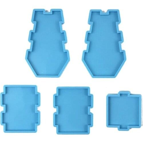 DIY Pen Holder Silicone Mold Desk Table Organizer Decoration Vase Storage Box Epoxy Crystal Resin Mold Jewelry Making Tool