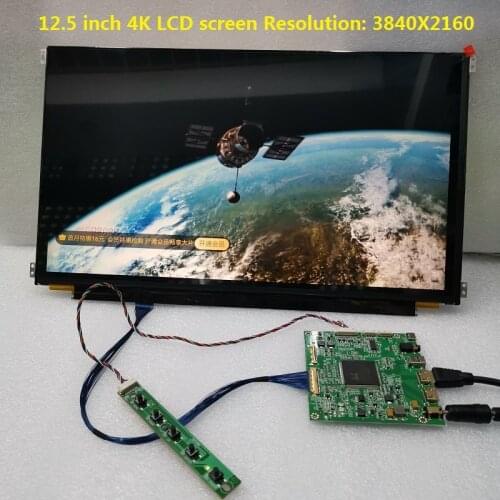 12.5 inch 4K display module kit LQ125D1JW33 IPS3840X2160 DIY electronic accessories