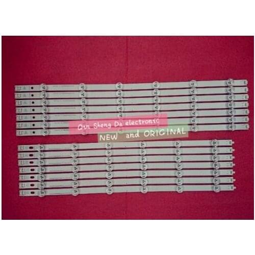 LISTNew original 14 PCS/set LED backlight strip for LG 55LN5400 55LN5200 INNOTEK POLA2.0 55 R L type POLA 2.0 55inch