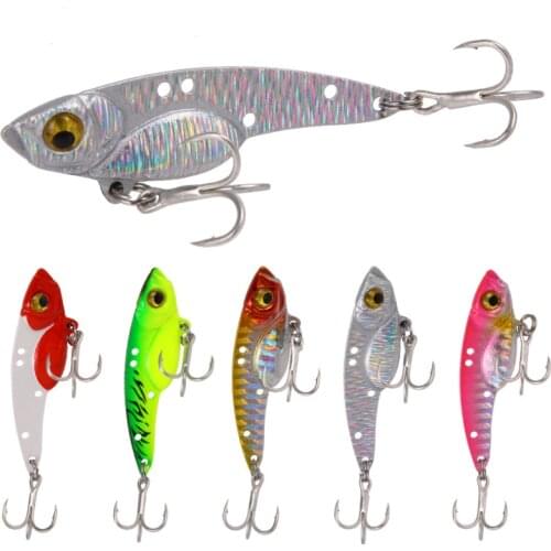 Baits Vibrate Teeth Metal Hooks Far Cast Sea Fishing Tools For Freshwater Bass