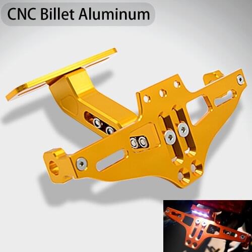 MOZEYU Motorcycle Adjustable cnc License Number Plate Holder Bracket For Yamaha R1 R3 FZ1 FZ6 XJ6 TMAX 500 530 DX SX TMAX500