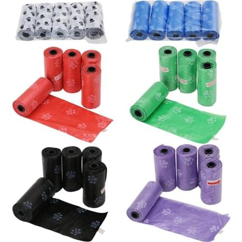 Foldable Poop Scooper With 1 Roll Biodegradable Bags Pet Travel Outdoor Poop Scoop Clean Pick Up Excreta Cleaner Drop Shipping