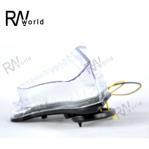 Motorcycle LED Taillight Turn Signal Light Brake Lamp For YAMAHA YZF R1 2009-2014 2010 2011 2012 2013 YZF-R1 YZFR1 YZFR-1 Clear