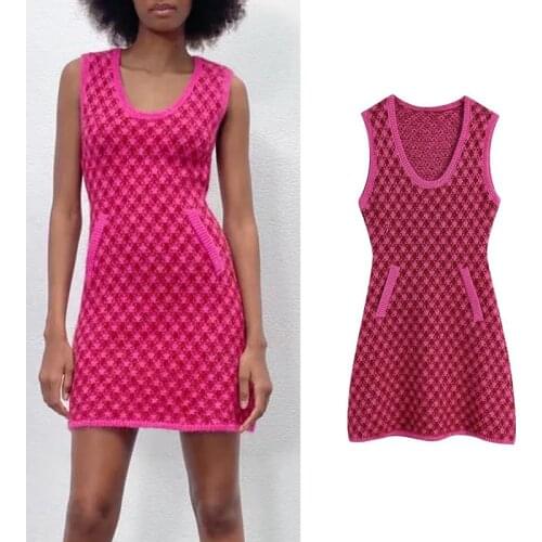TF·MLN Fashionable Knitted Dresses