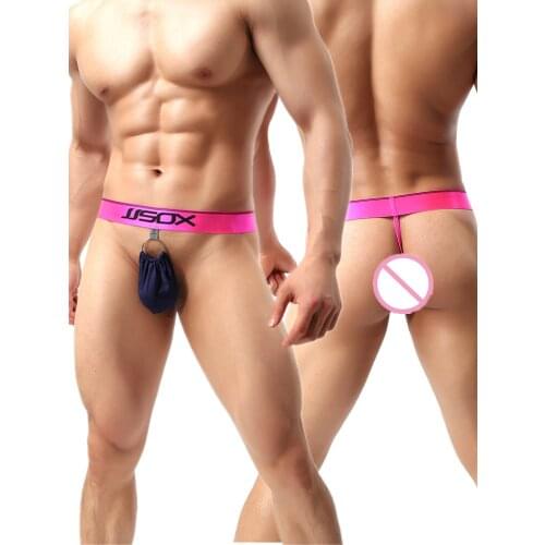 Mens G-string Underwear Micro Thongs Bulge Pouch Briefs Sexy Panties T-back Lingerie Underwear Modal Male Sexy Bikini