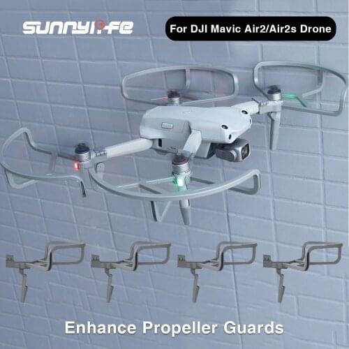 Sunnylife Enhanced Version Integrated Propeller Guards With Landing Gears For DJI AIR 2S/MAVIC AIR 2 Anti-collision Drone