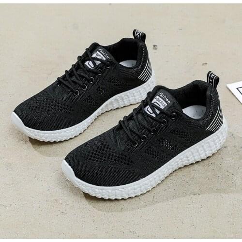 Womens Sneakers For Women Spring Ladies Flat Shoes Casual Women Vulcanized Women 2021 Light Mesh Breathable Female Running Shoe