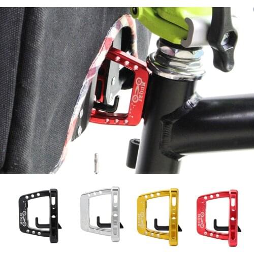 1 Set Front Carrier Block Bracket Adapter Rack Mount Fitting For Brompton Bike