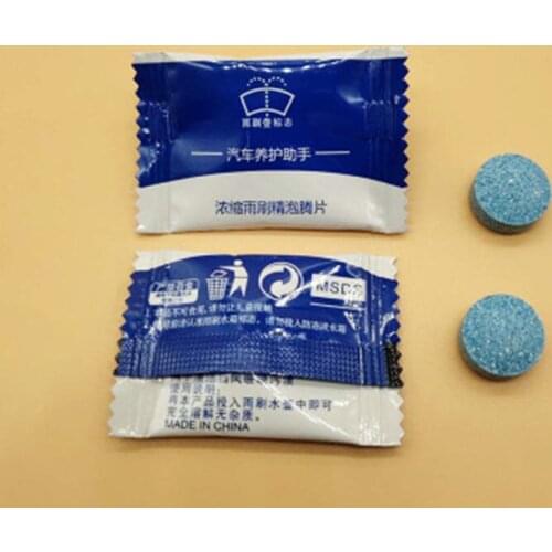 1Pc=4L Water Car Windshield Cleaner Concentrated Solid Wiper Fine Wiper Glass Window Cleaner Tablets Car Cleaning Accessories