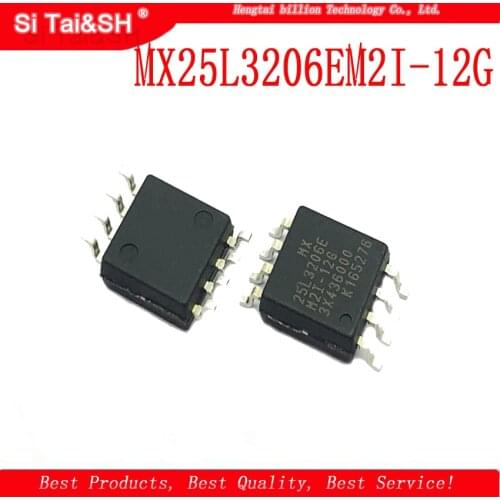 5PCS MX25L3206EM2I-12G 4M FLASH 32MBit MX25L3206 SOP8 New 4M bit routing flash