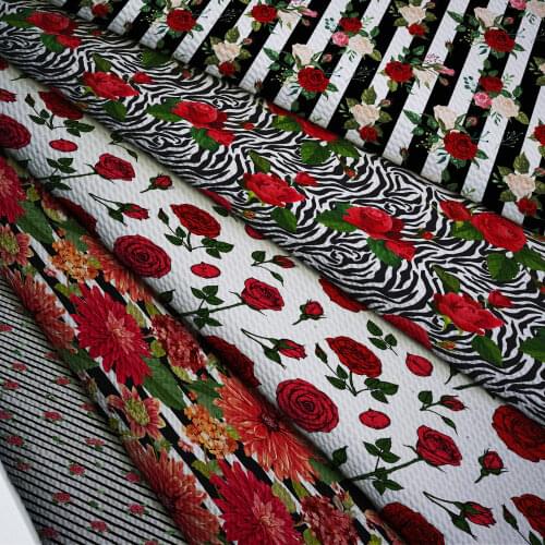 50cm*140cm Printed Bullet Texture Liverpool Fabric,Stretch Knit Fabric L1526