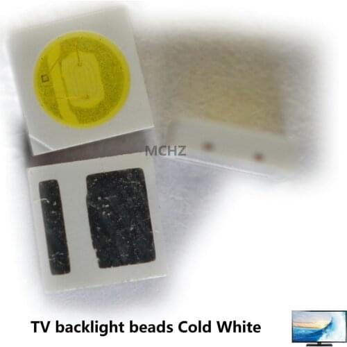 500pcs EVERLIGHT Lextar AOT LED Backlight High Power LED 1W 3030 3V-3.6v Cool white 110LM TV Application 3030 smd led diode