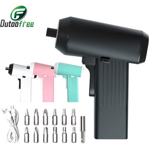 3.6V Electric Screwdriver Set USB Cordless Rechargeable Wireless Power Drill Screw Driver Kit Mini Wireless Drill Power Tool