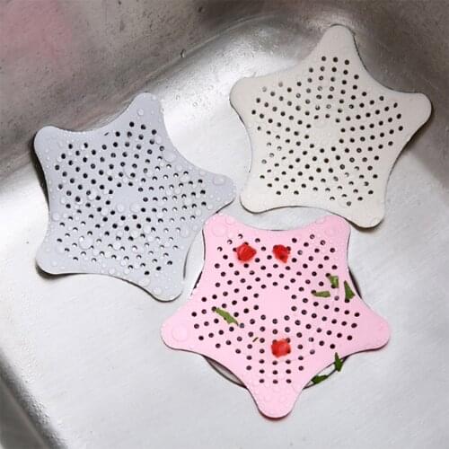 Anti-blocking Stopper Plug Bathroom Floor Drain Cover Hair Catcher Sewer Outfall Strainer Silicone Sucker Kitchen Sink Filter