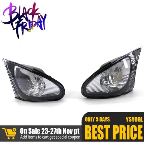 Car Led Corner Marker Parking Light Turn Signal Lamp Left Right Trim for Bmw 3 Series E46 4-door 318i 320i 325i 330i 2002-2005